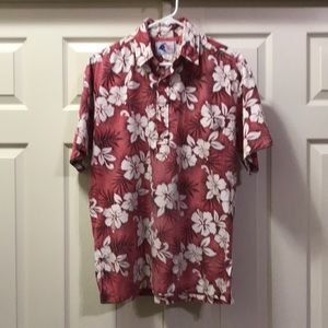 Mens Nui Nalu Hawaiian Shirt- 1/2 Button Down.